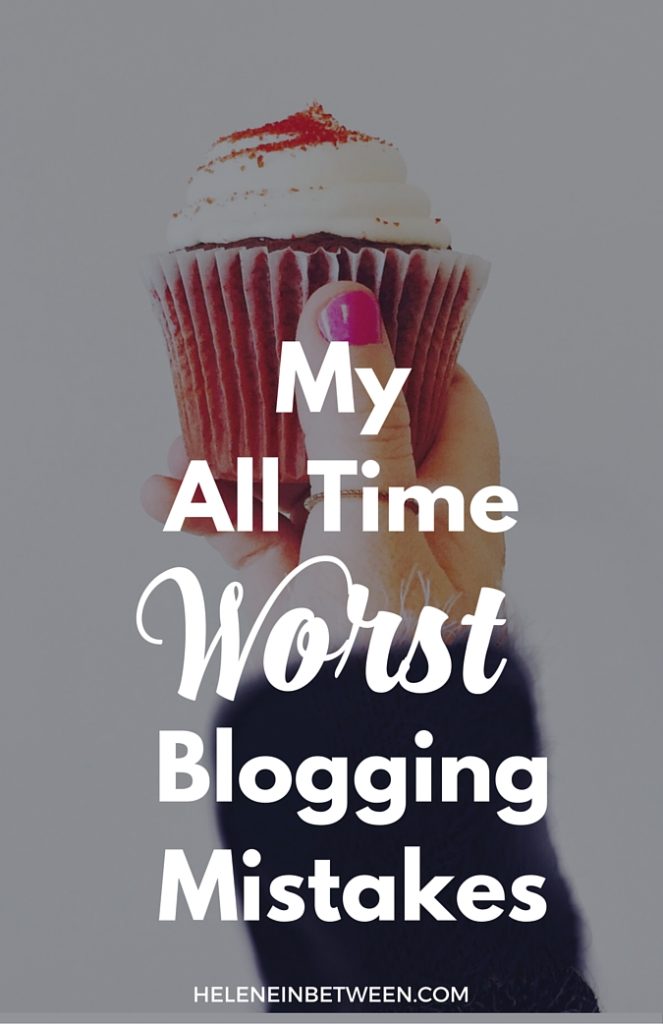 My Worst Blogging Mistakes