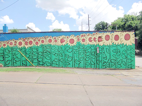 Import Flowers Nashville Mural