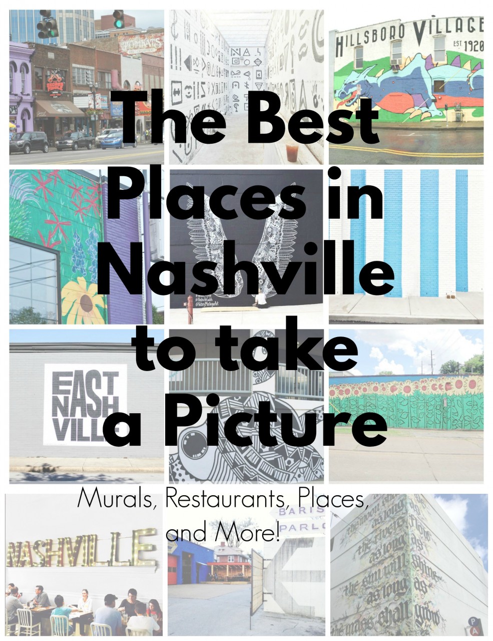 The Best Places in Nashville to Take a Picture