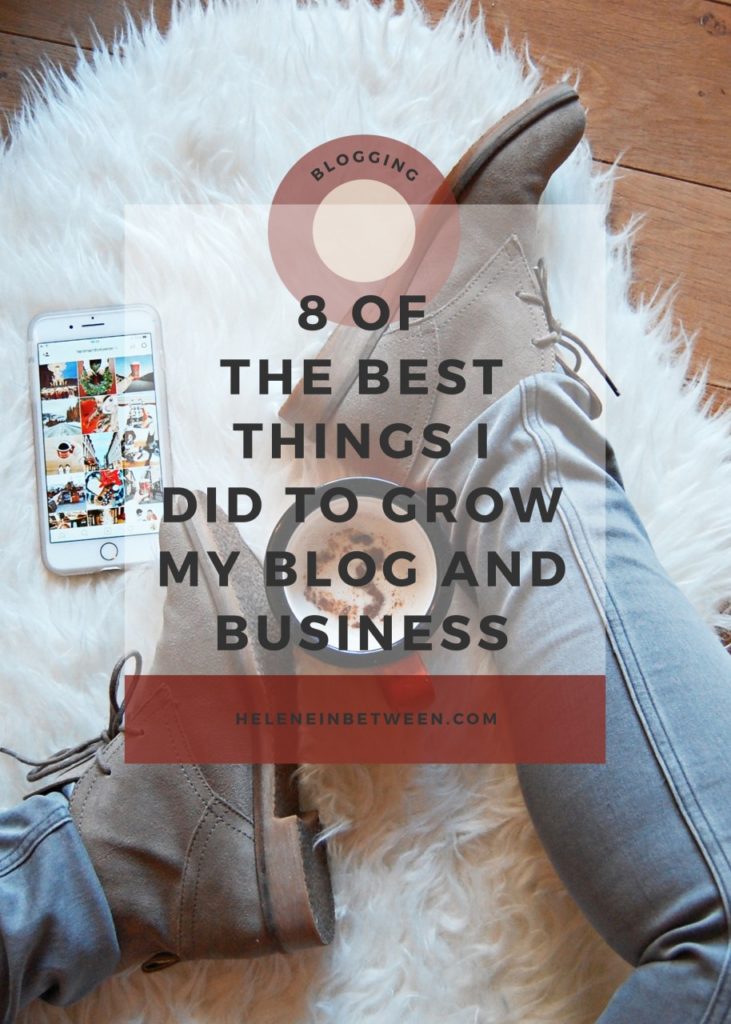 8 Of the Best Things I Did This Year to Grow My Blog and Business