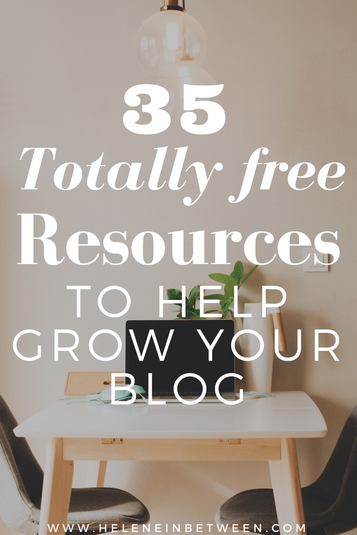 35 블로그 성장에 도움이되는 완전 무료 리소스