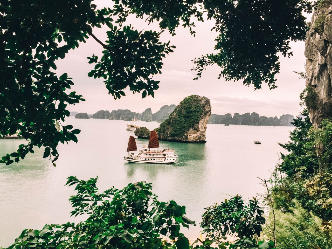 Breathtaking View of Halong Bay, Vietnam