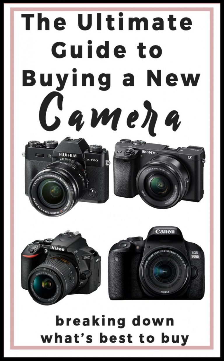 The Ultimate Guide to Buying a New Camera (Beginner to Intermediate ...