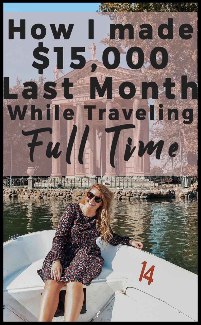 How I made $15,000 Blogging while traveling full time. Whether you're a full time blogger or not, there's just so much to do. From writing, photos, editing, social media-ing, to monetizing it seems like the