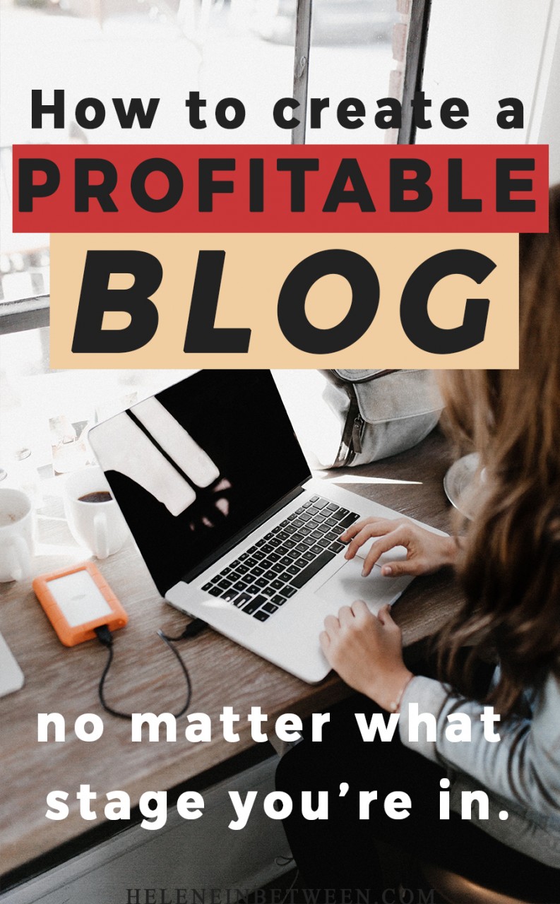 How to create a profitable blog, no matter what stage you're in. In this post I’m going to break down step-by-step how to create a profitable blog in 2018. How you can magnify your presence, make blogging fun, and of course how you can make money from your blog. #blogging #makemoneyblogging #profitableblog #startablog #blog