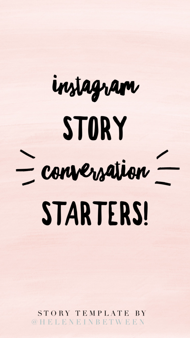 Page 2 - Free, custom get to know me Instagram story templates