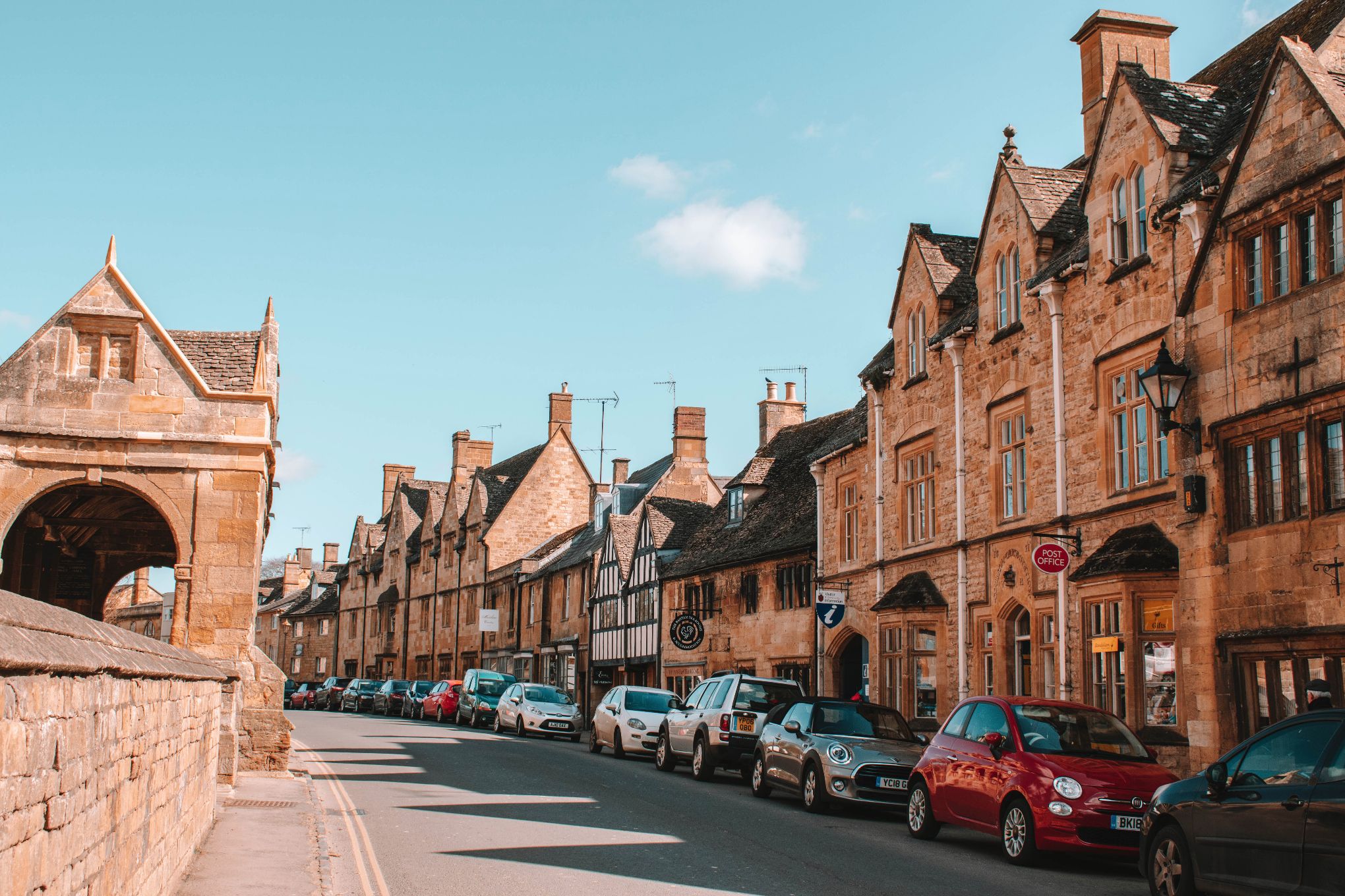 road trip through english countryside