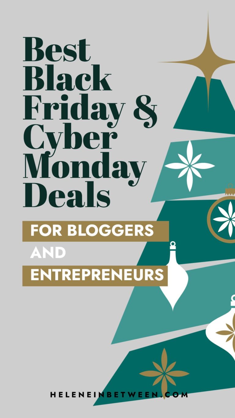 The Best Black Friday & Cyber Monday Sales For Bloggers And Influencers ...