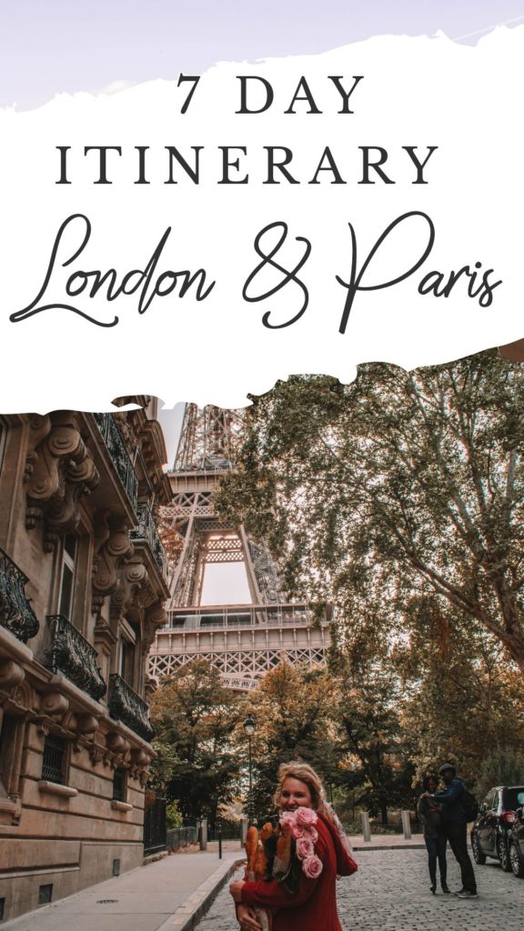 visit london and paris in one week