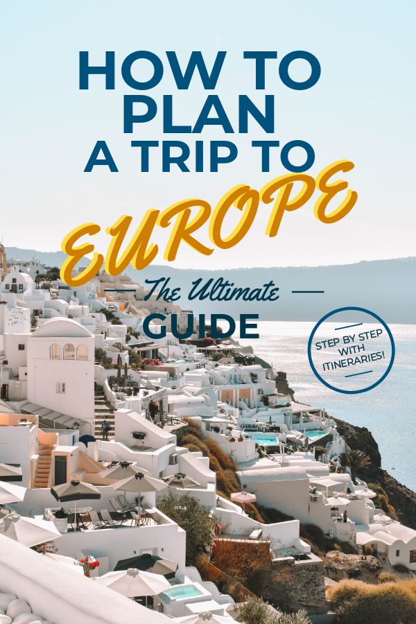 europe trip planner