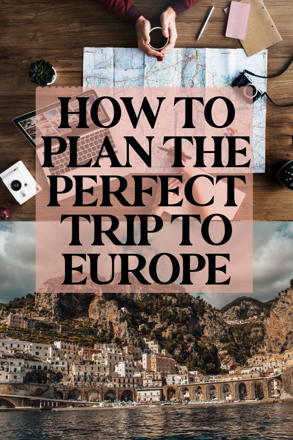 how to plan europe trip for 1 week