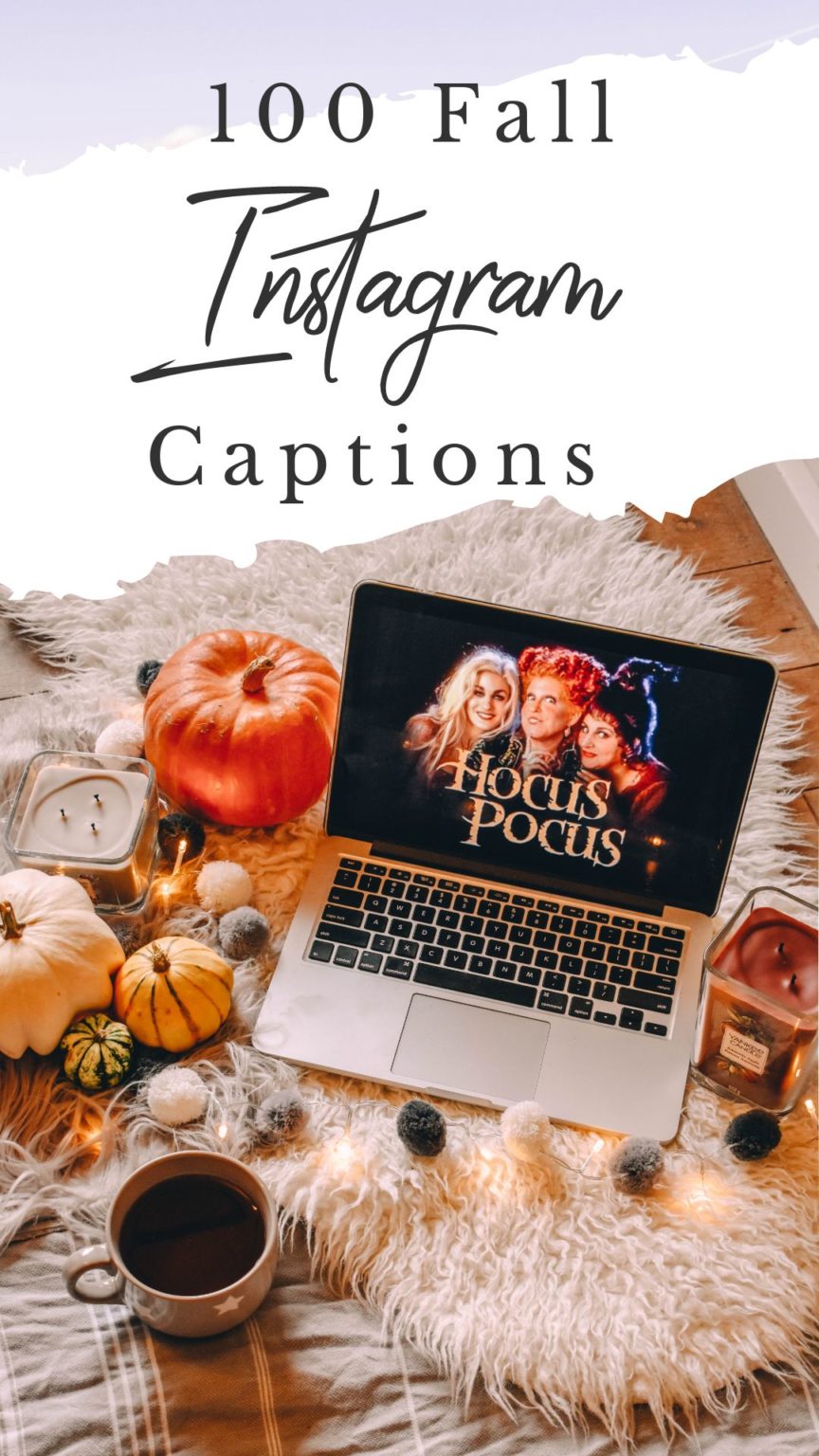 Best Fall Instagram Captions and Ideas for Autumn Photos - Helene in