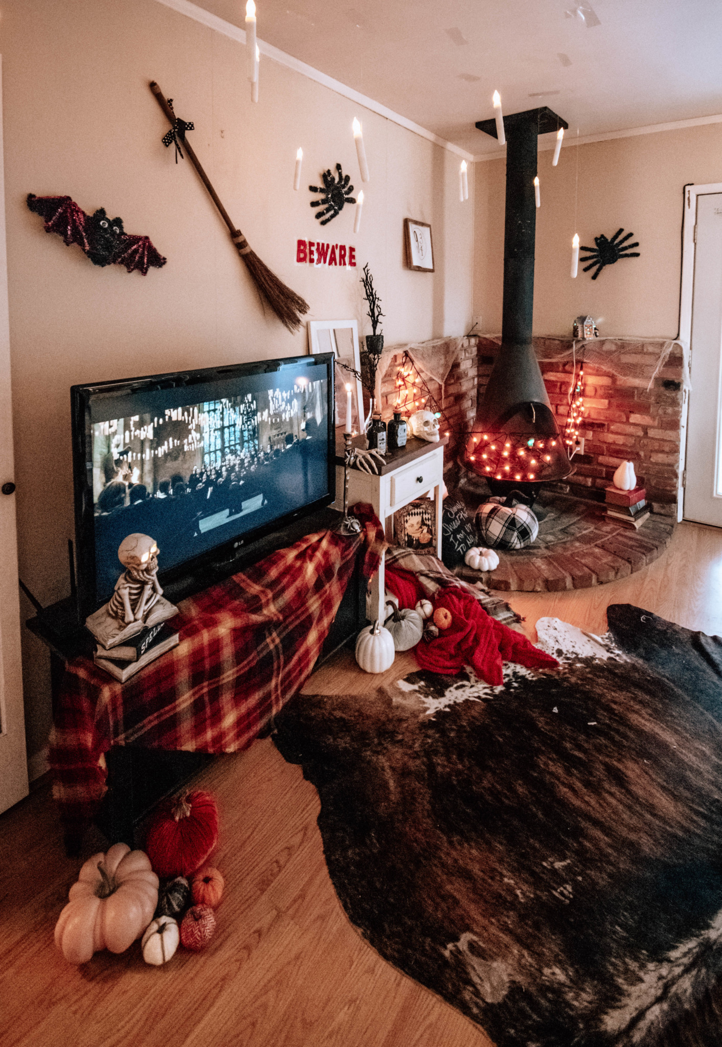 Indoor Halloween Decorations-Classy & Harry Potter Inspired - The Mountain  View Cottage