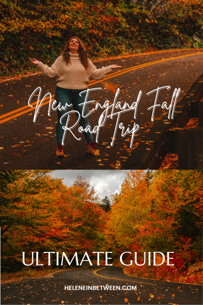 New England Fall Road Trip ultimate guide