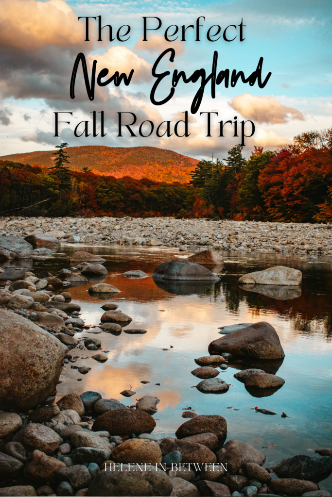 the perfect new england fall road trip