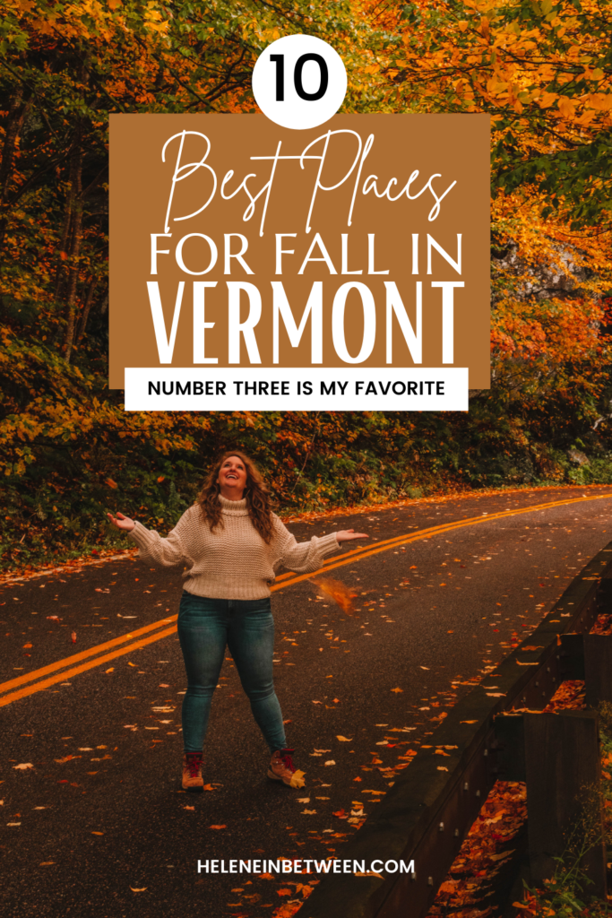 10 best places for fall in vermont