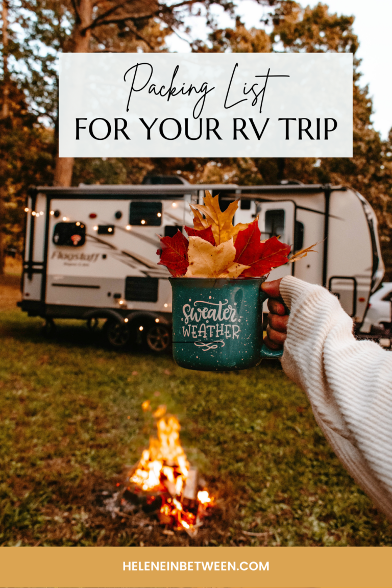 The Ultimate RV Packing List - Helene in Between