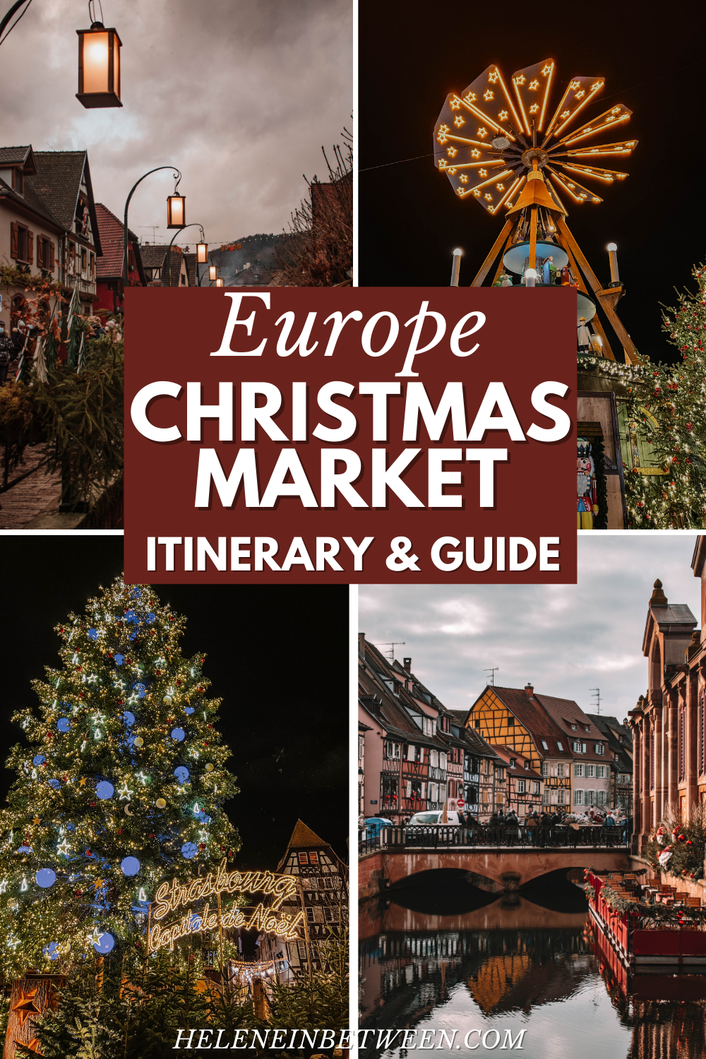 EUROPE CHRISTMAS market itinerary and guide 1