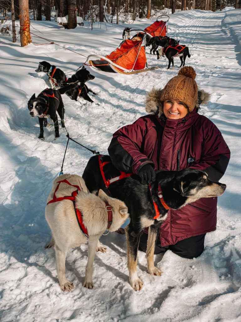 Dog Sledding in Ely, Minnesota Helene in Between