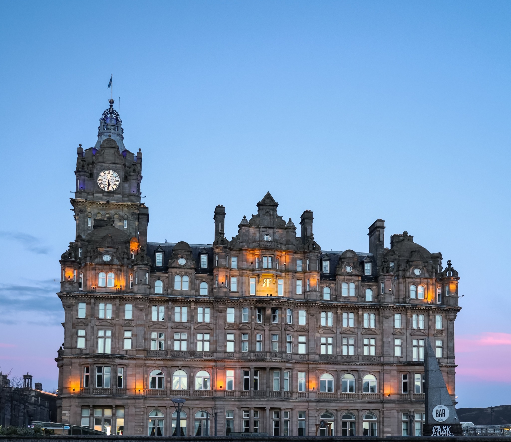 Balmoral Hotel where JK Rowling Harry Potter