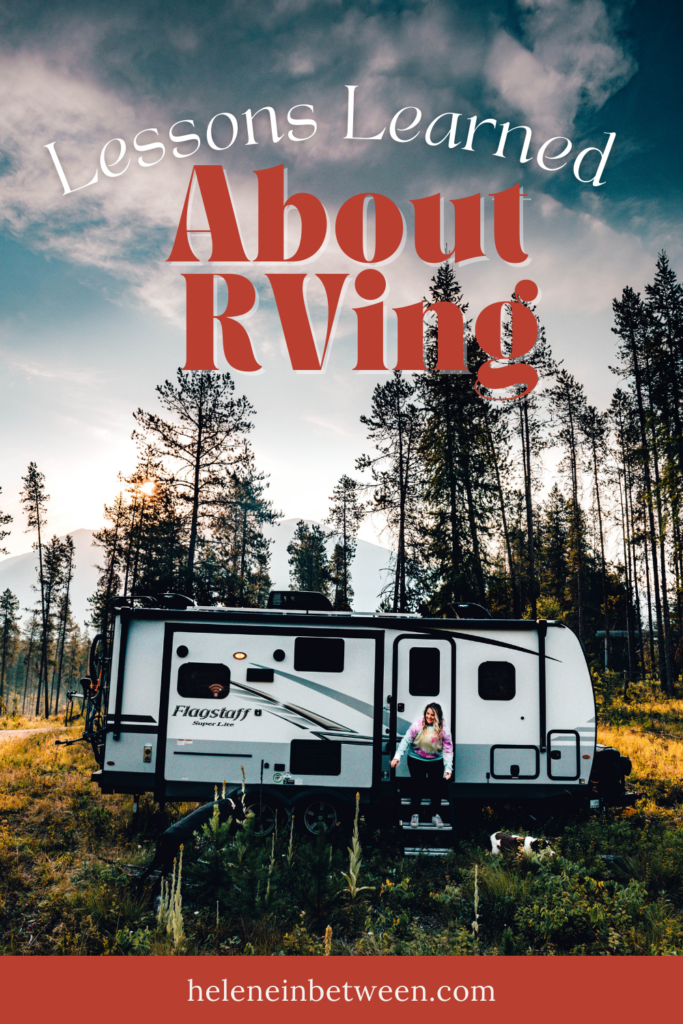 Most Important Lessons Learned RVing
