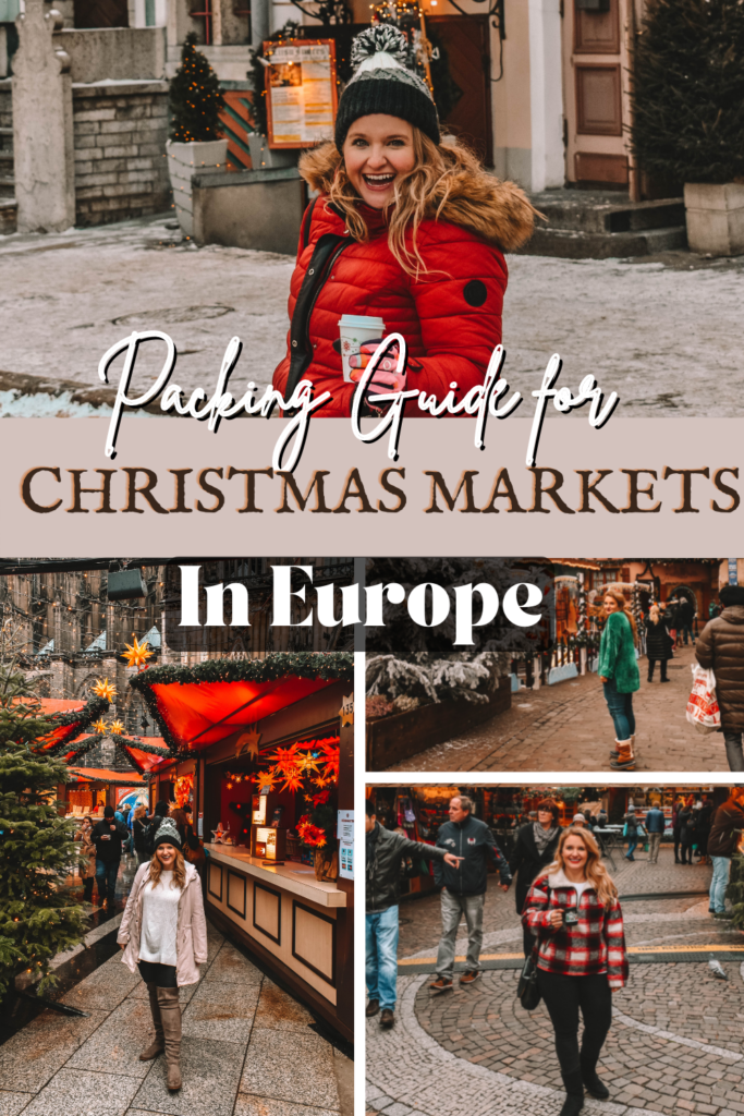 What to Wear for Christmas in Europe: How to Pack for Christmas Markets in Europe!